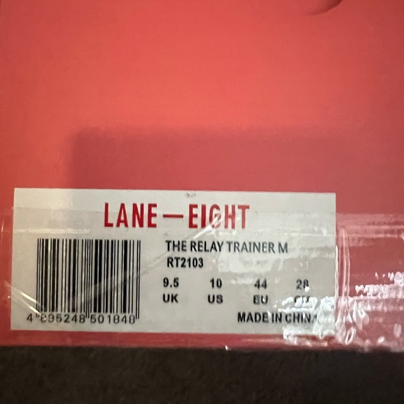 Lane Eight Men’s Relay Trainers in Key Lime, Sz 10 NIB - Picture 8 of 8